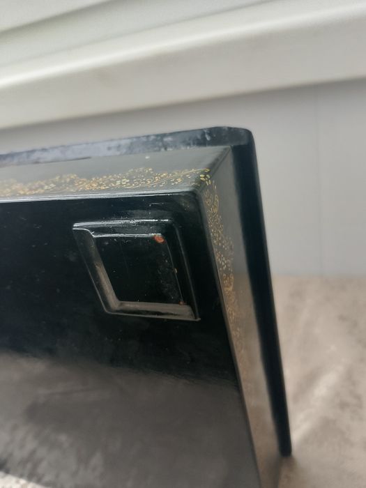 Шкатулка Палех 1957г Автор Рыгин