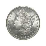 1 "Morgan" Dollar 1904-O / NGC MS65