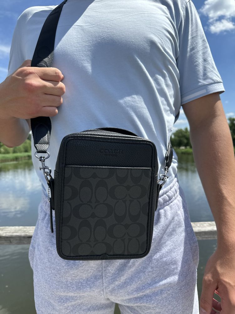 Сумка Coach,сумка,коач,coach,сумка для мужиків/хлопців,месенджер