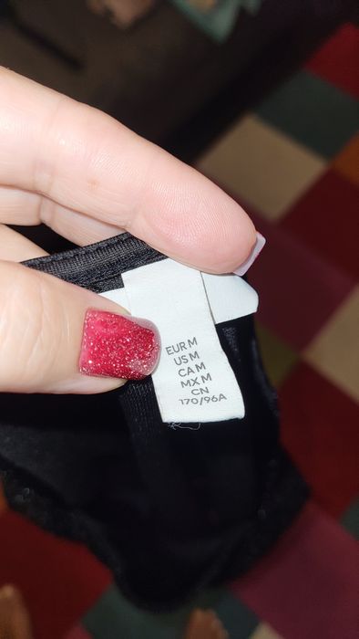 Bluzka dzianinowa, granatowa, marka HM