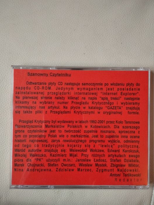 Płyta CD Przegląd Krytyczny