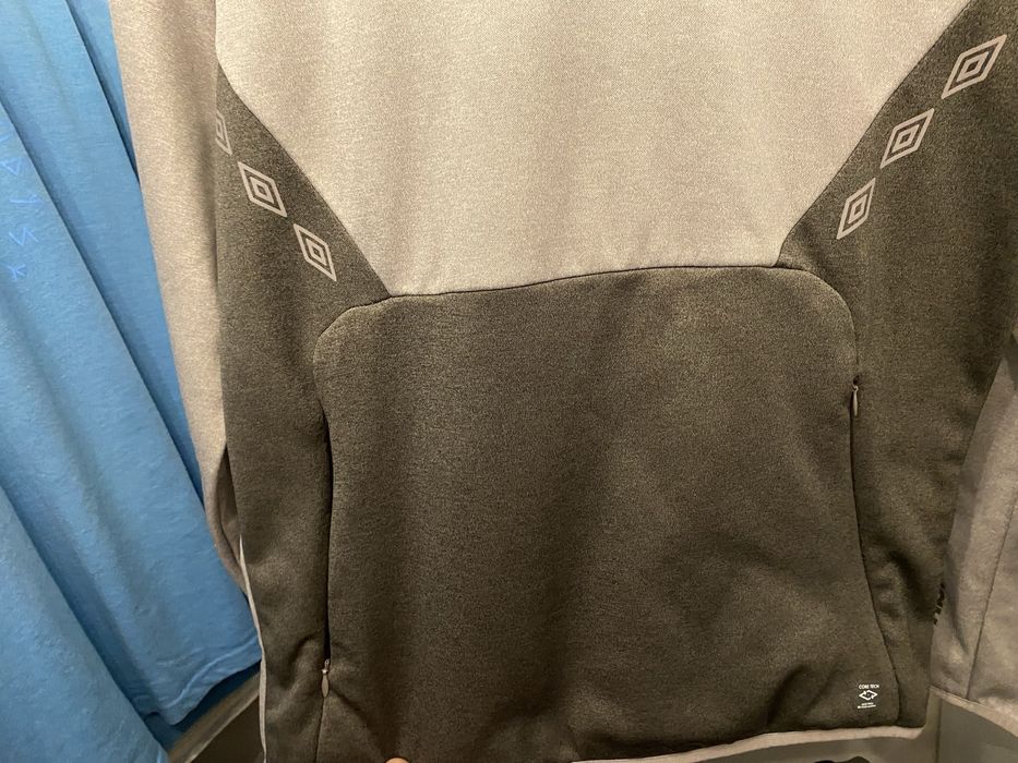 Bluza Umbro z Kapturem Sportowa Silkeborg, Szara tozmiar S