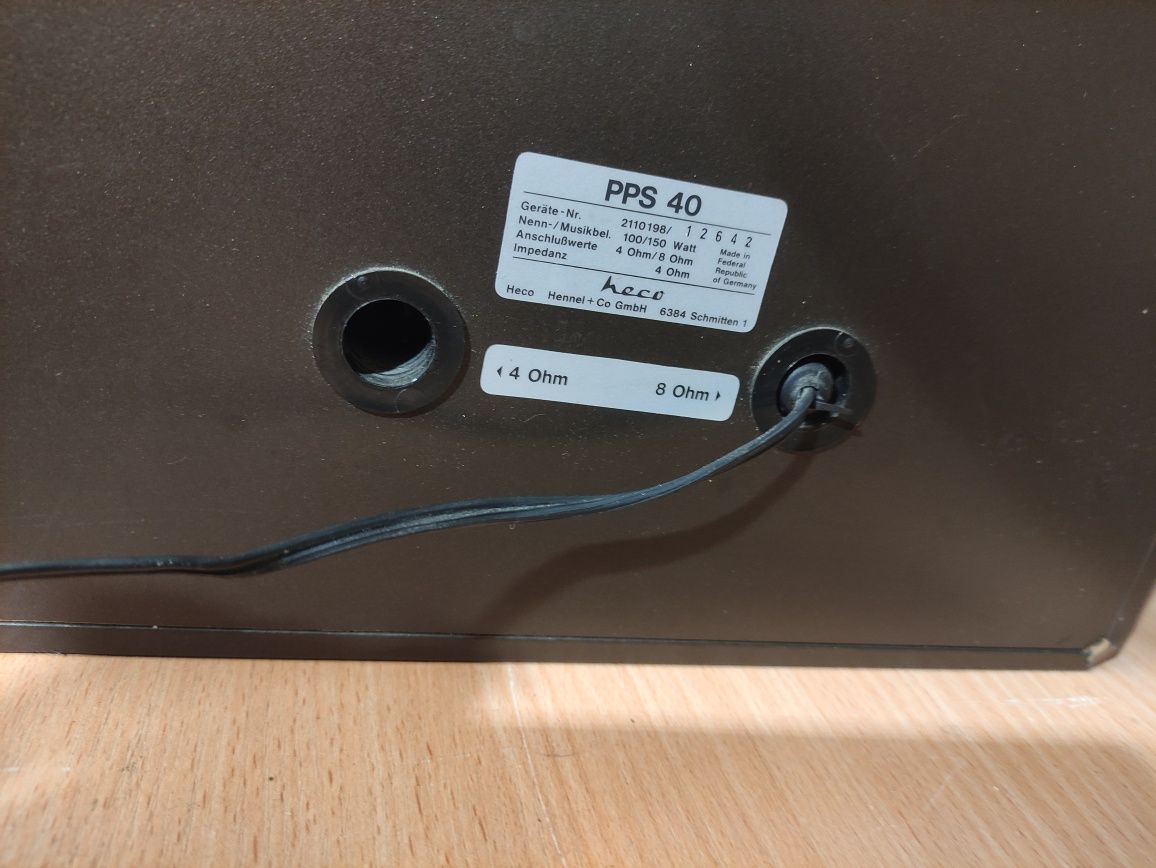 Kolumna głośnikowa Heco PPS 40 Bas 25cm