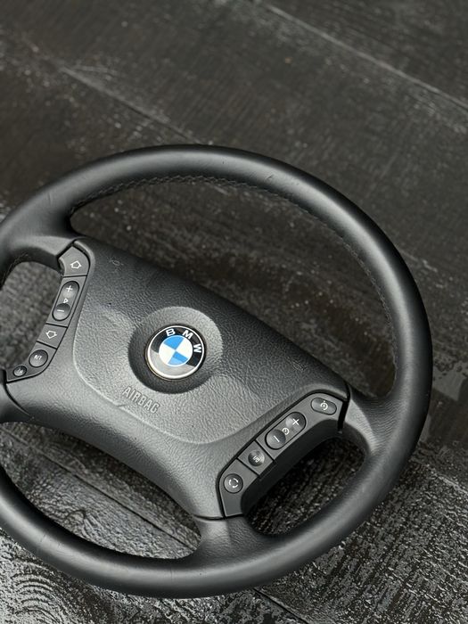 Руль bmw e39 4 спиці мультируль Ідеал Е39 BUMER кермо з кнопками