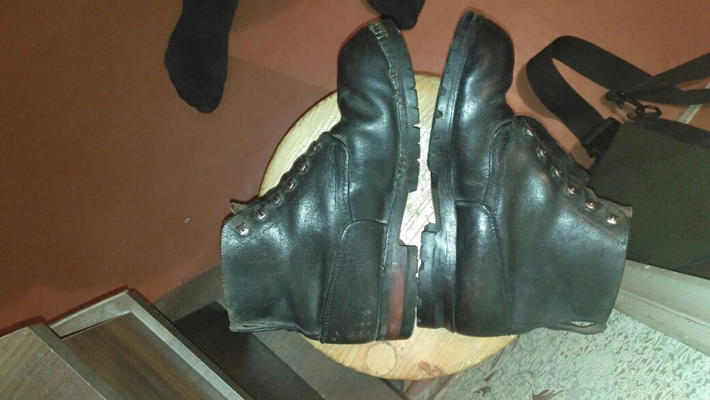 Берцы горных Швейцарских стрелков 1965 г брендовой Швейцарской фирмы