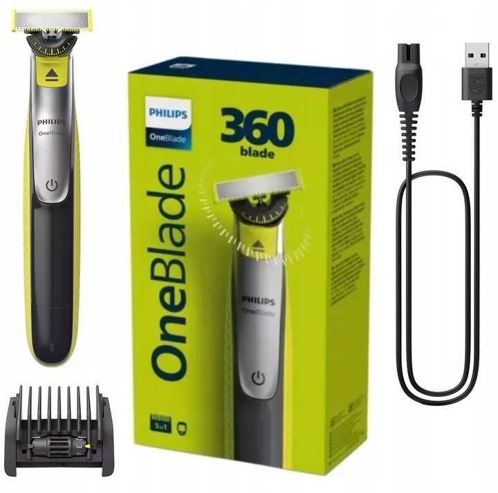 Golarka hybrydowa Philips OneBlade 360 QP2734/20 na mokro i sucho