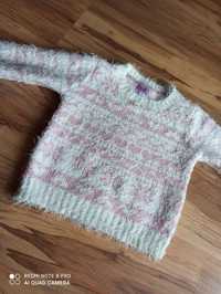 Sweter 80-86, bluza F&F, sweterek, kardigan