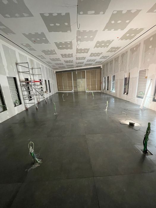 Construção e remodelação.