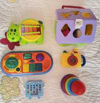Фірмові розвиваючі іграшки для малюків Lamaze, ELC тощо