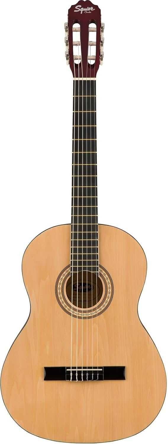 Squier by Fender SA-150N klasyczna gitara akustyczna, nylonowa struna