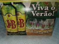 Copos de dose whisky marca JB
