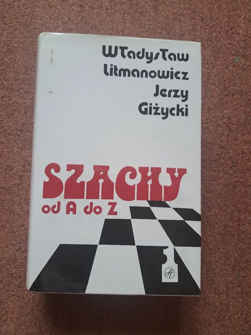 Ksiazka Szachy od A do Z Gizycki
