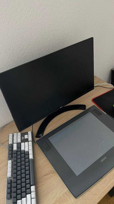 Продам комп’ютер + IPS-монітор LG+ Клавіатура Aula F3287+ мишка