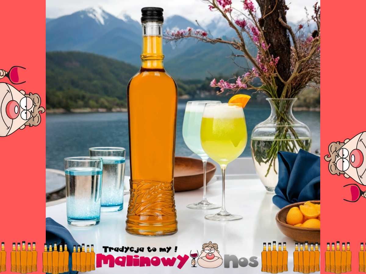 Zestaw 10 sztuk Butelka szklana Toast 500 ml na zakrętkę