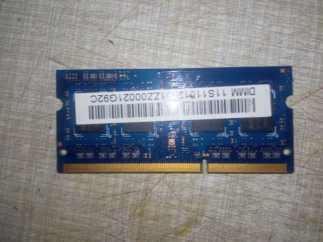 DDR3 2Gb для ноутбука