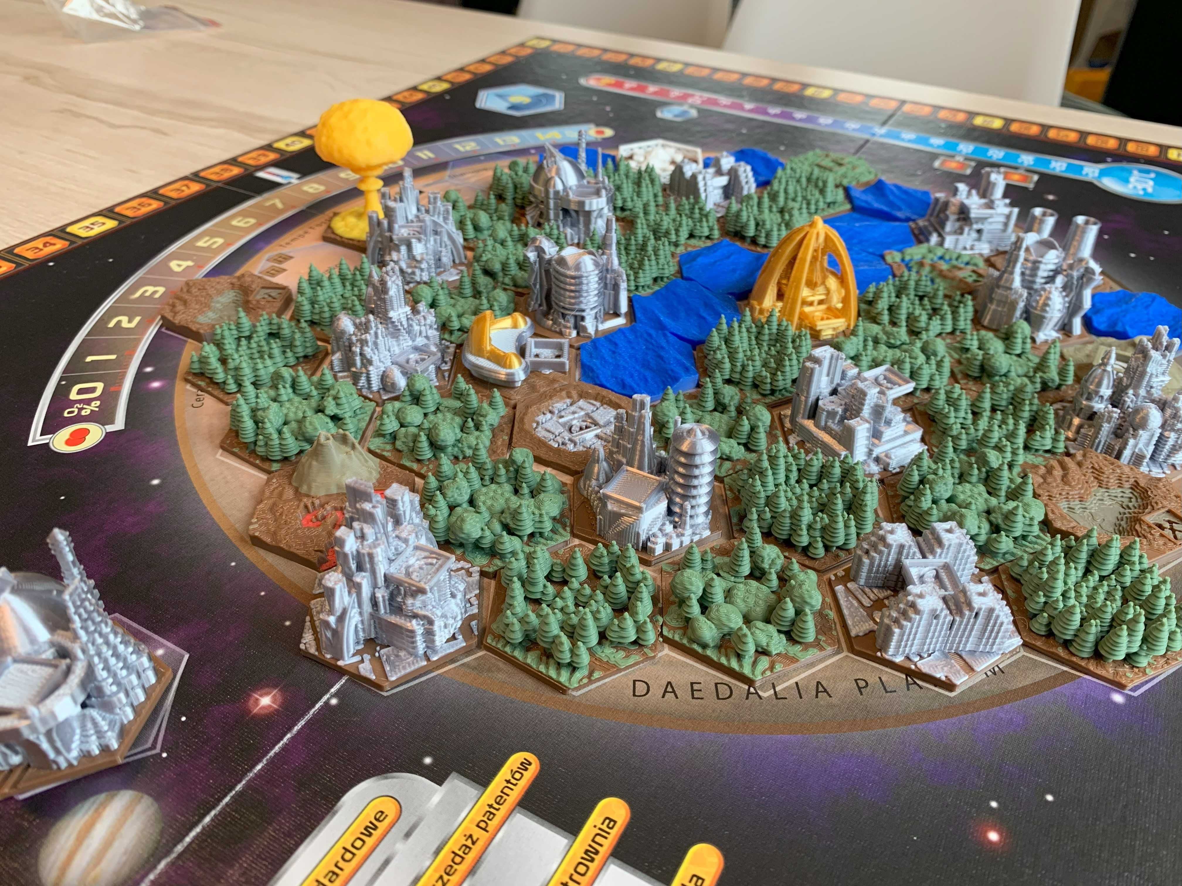 Terraformacja Marsa - komplet modeli 3D PREMIUM + organizer / insert