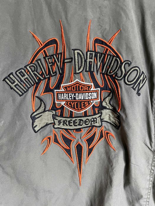 Męska dwustronna kurtka moro Harley Davidson Mud Dog M/L