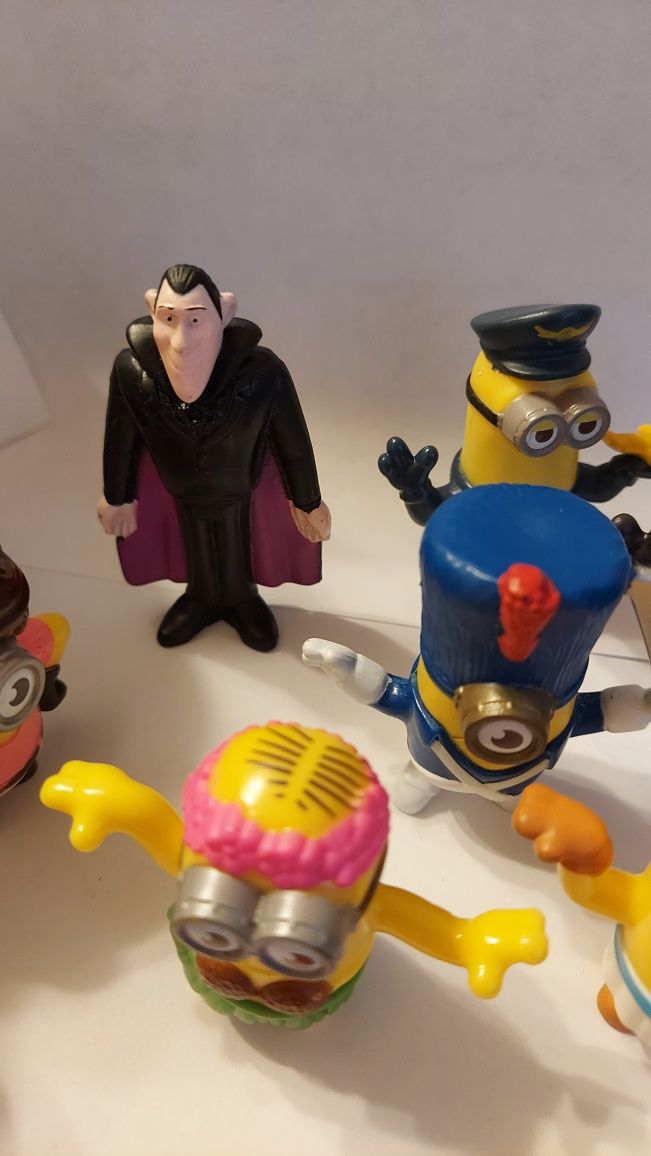 Minionki  - Figurki - Lampka- Całość 13 sztuk