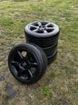 Alufelgi 17” 5x110 ET39 + opony 225/45 – Opel, komplet
