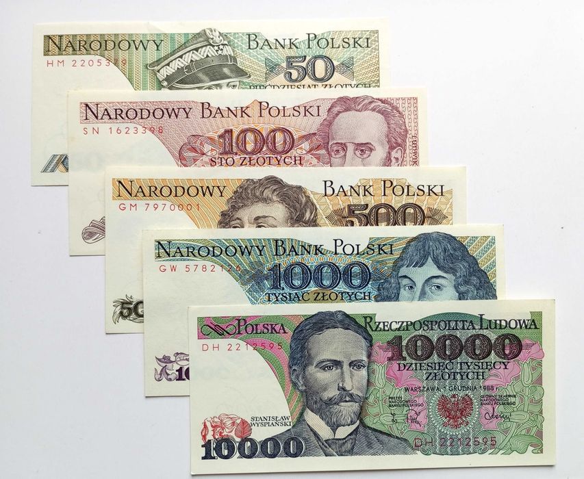 Banknoty Zestaw Nr. 57
