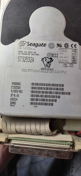 RETRO PC Dysk twardy 3,5" Seagate Medalist ST32532A 2,5GB ATA