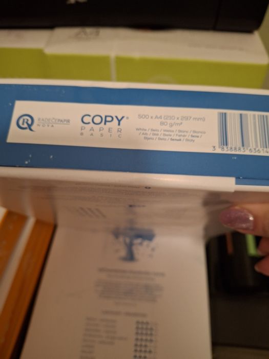 Папір, бумага А4,