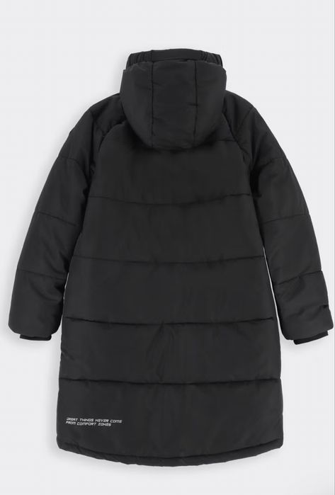 Kurtka parka 152 lemon zimowa