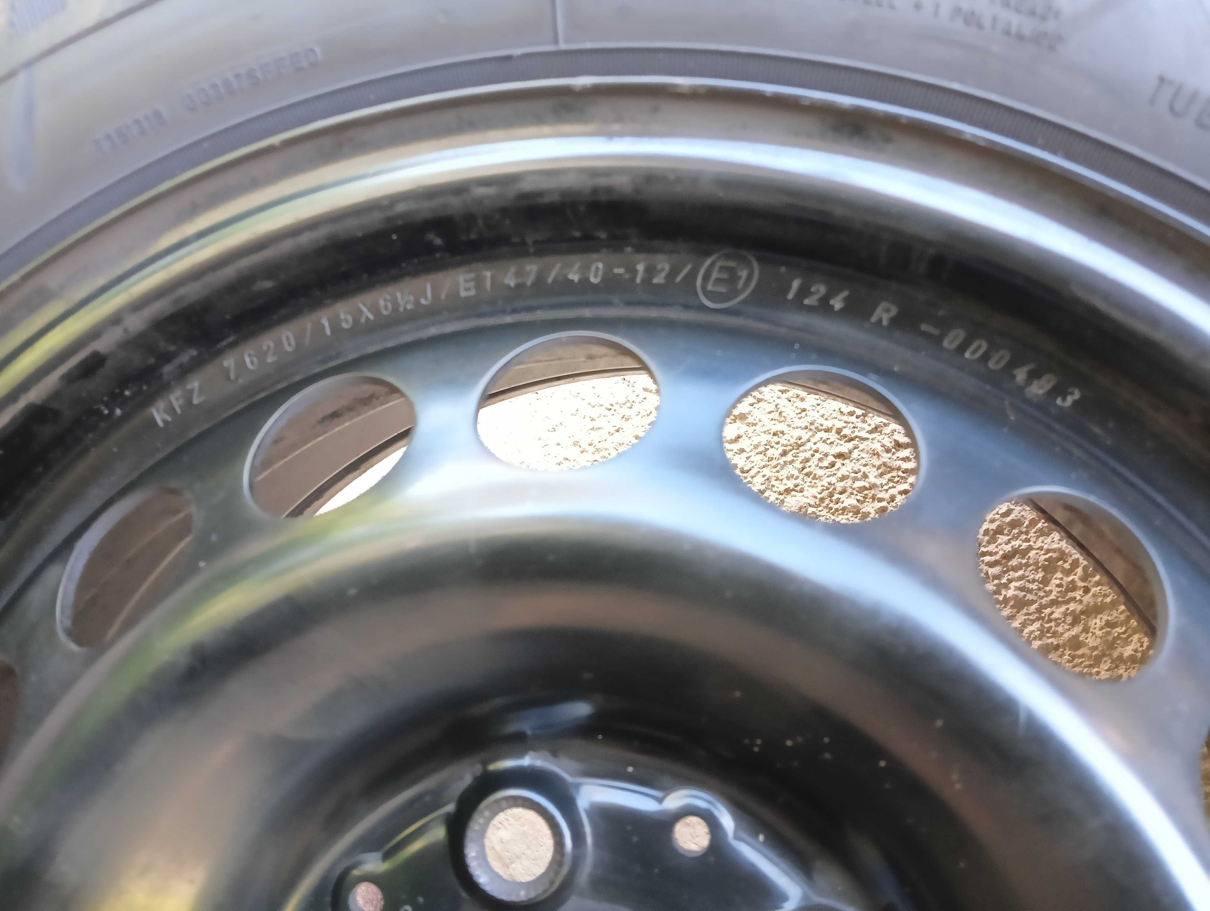 Koło  15 " Mercedes B ,C , E  klasa  itp - jak nowe , zapas , KFZ 7620