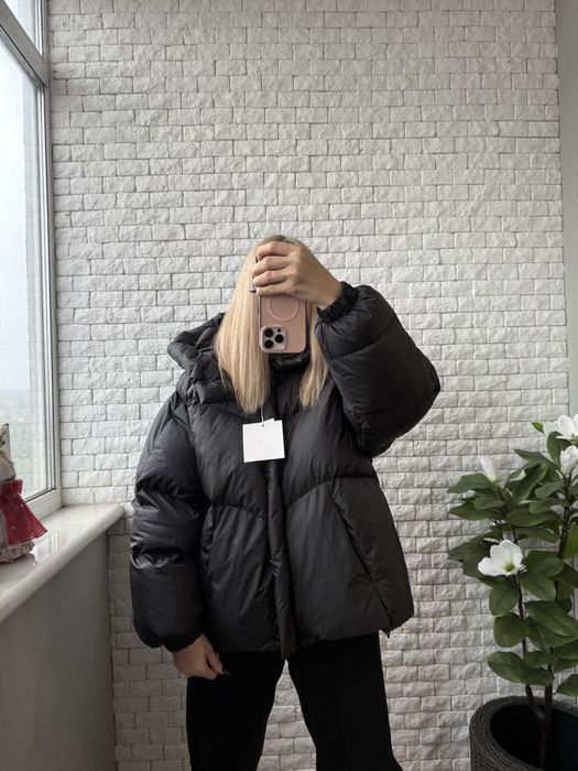 Жіночий пуховик пуфер. Жіноча зимова куртка оверсайз