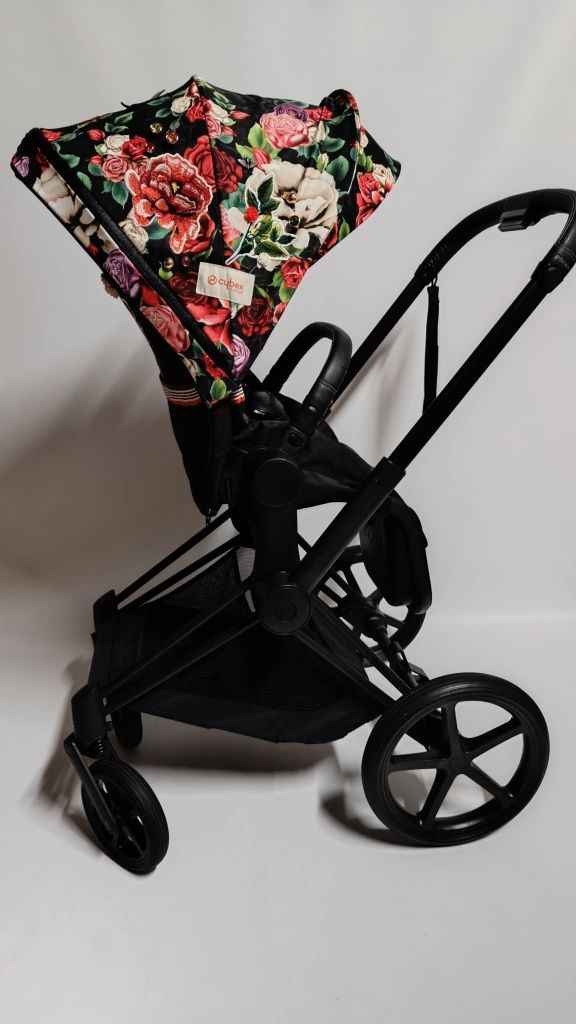 Cybex priam 4.0 spring blossom dark wózek 2w1