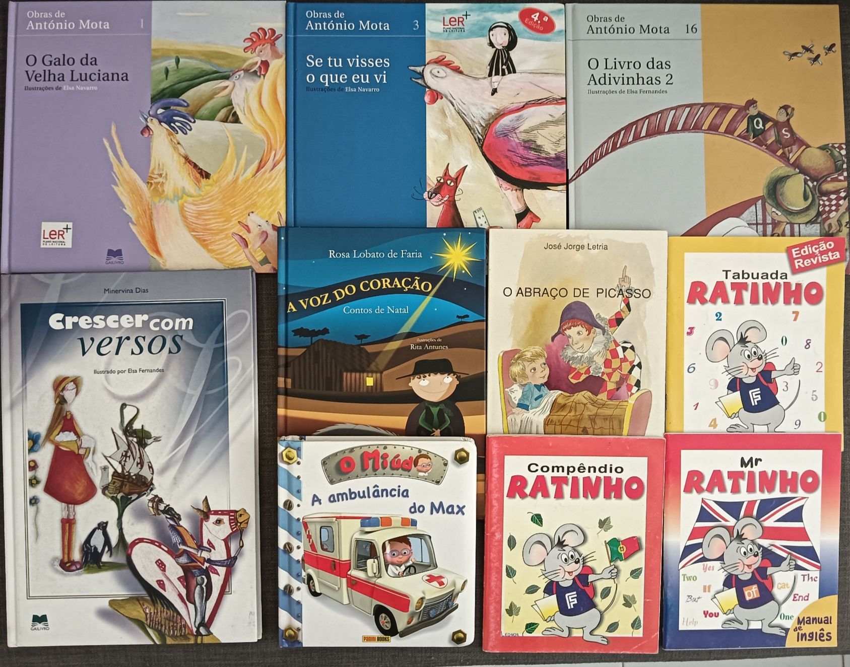 Livros infantis e juvenis em português