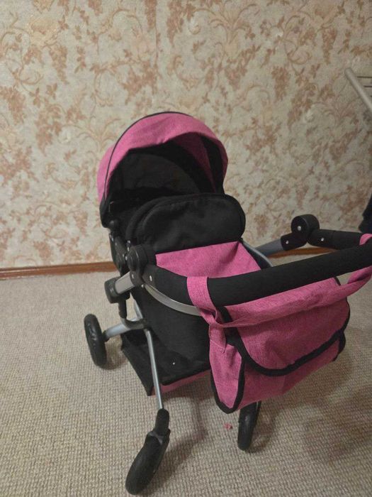 Коляска 2 в 1 для кукол