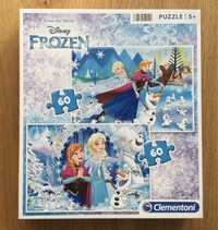 Puzzle Frozen Kraina Lodu 2x60