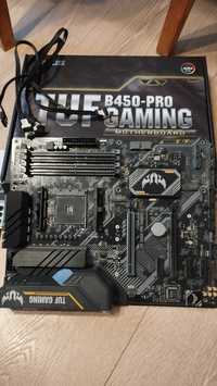 материнскую плату Asus TUF B450-Pro Gaming (sAM4, AMD B450, PCI-Ex16)