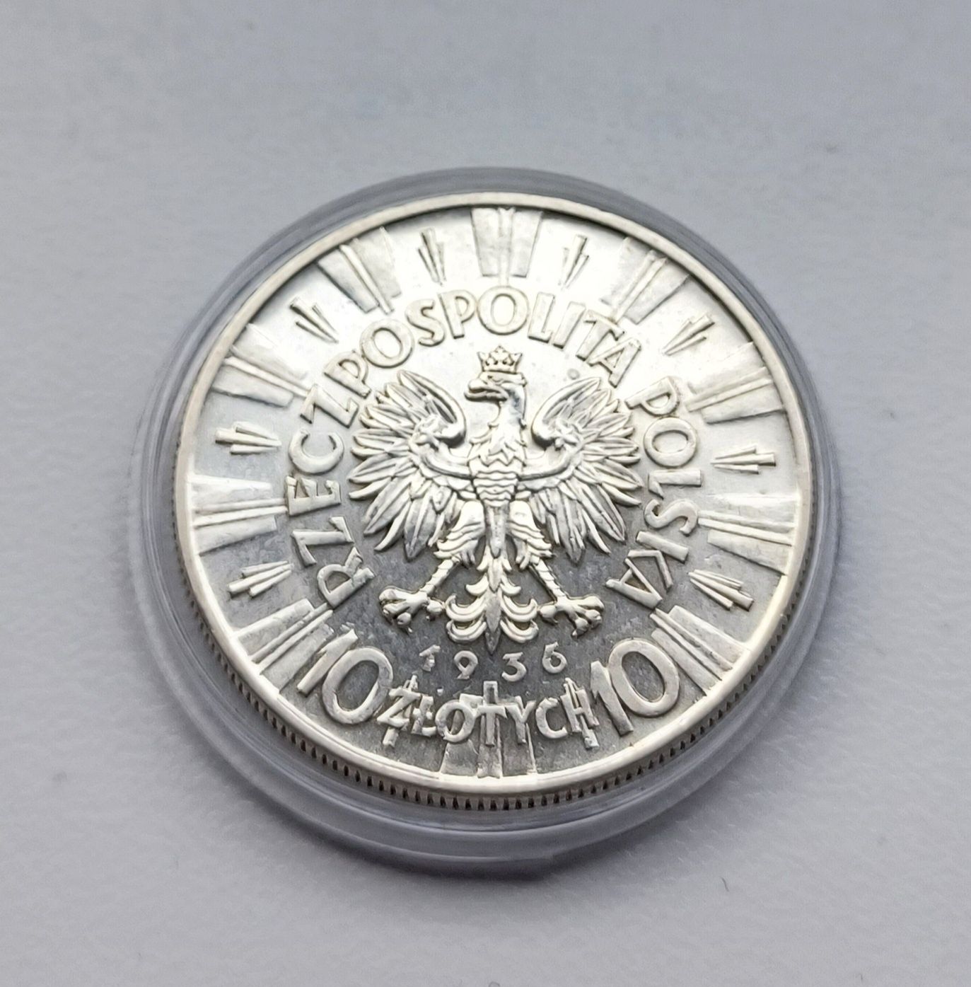 10 zł 1936 J. Piłsudski. Piękna sztuka!