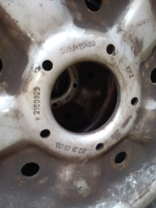 5,5x15 5x160  felga stalowa Ford Transit