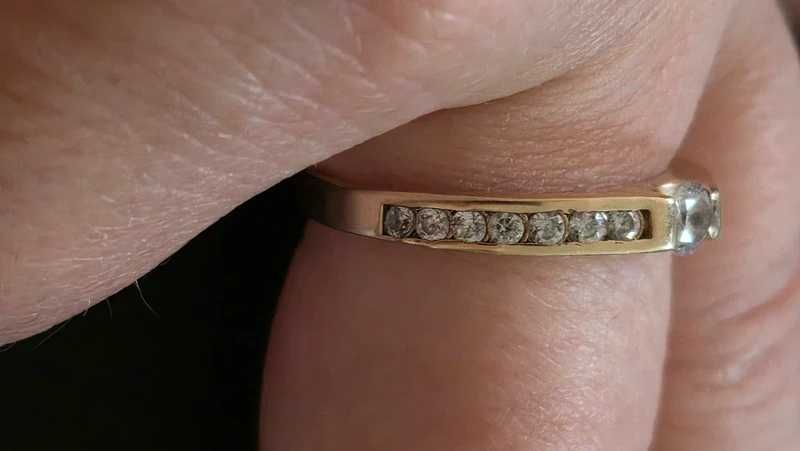 Pierścionek złoto 585