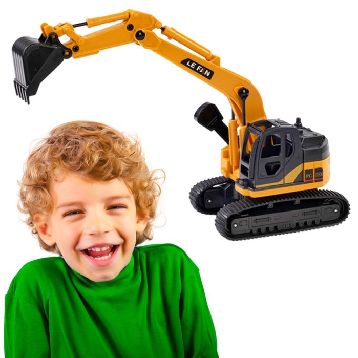 Auto pojazd budowlany koparka gąsienicowa ramię