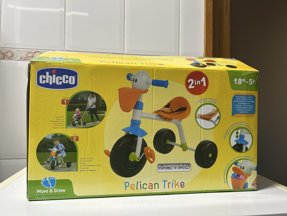 Triciclo Chicco 2 em 1