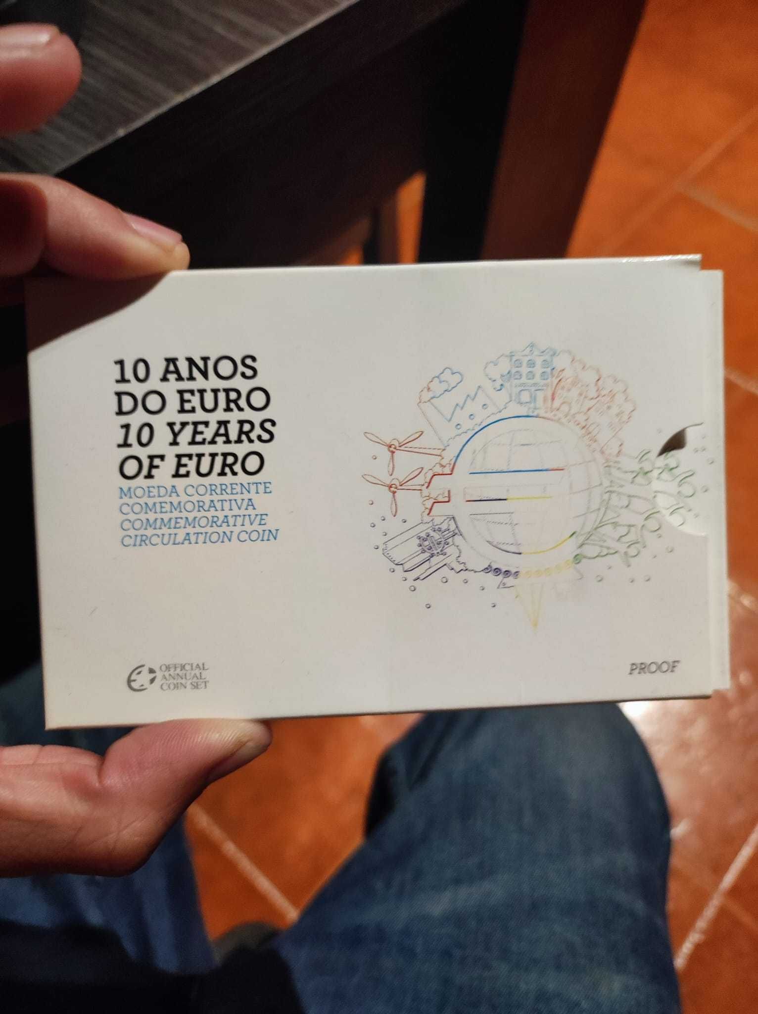Moedas comemorativas de 2€ proof