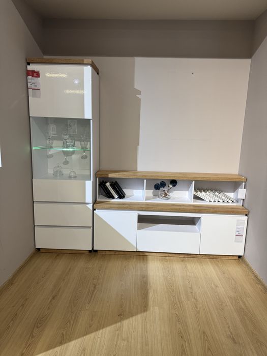 Zestaw mebli Erla rtv witryna szafka wiszaca