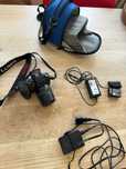 Lumix GH5 camera com lente 12-35 / 0.25m / 0.82ft