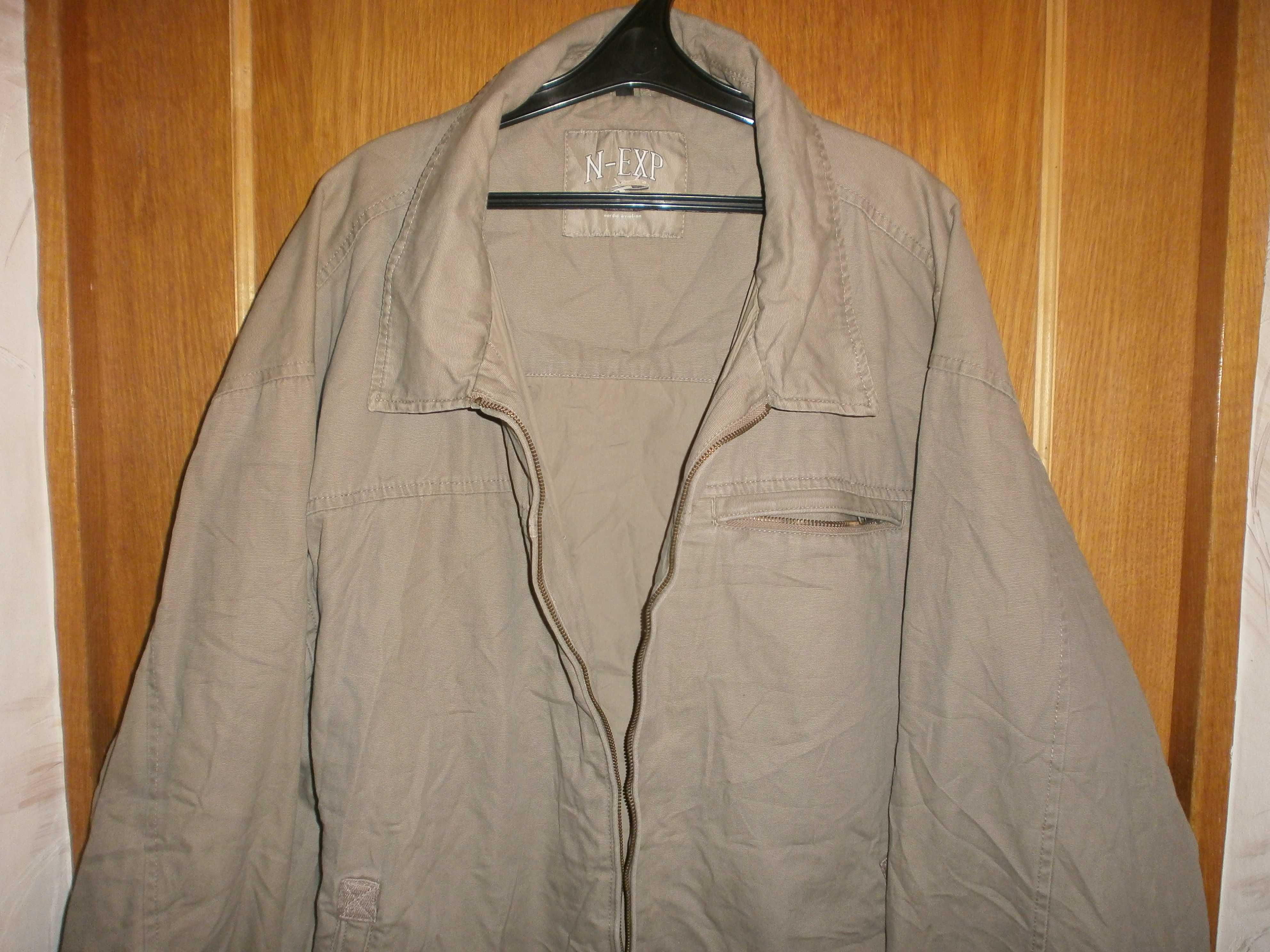 Большой размер. Куртка Angelo Litrico, хаки, р. 4XL, наш 70. ПОГ-80 см