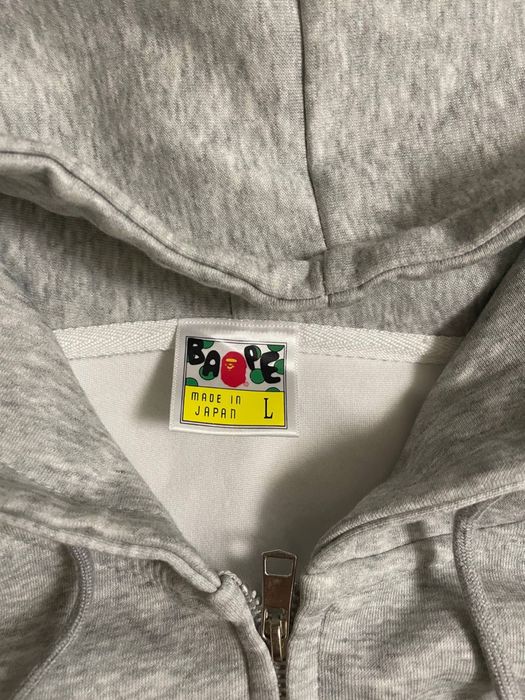 ‼️БЕЗ ПРЕДПЛАТ‼️ Зіпка Bape в сірому кольорі