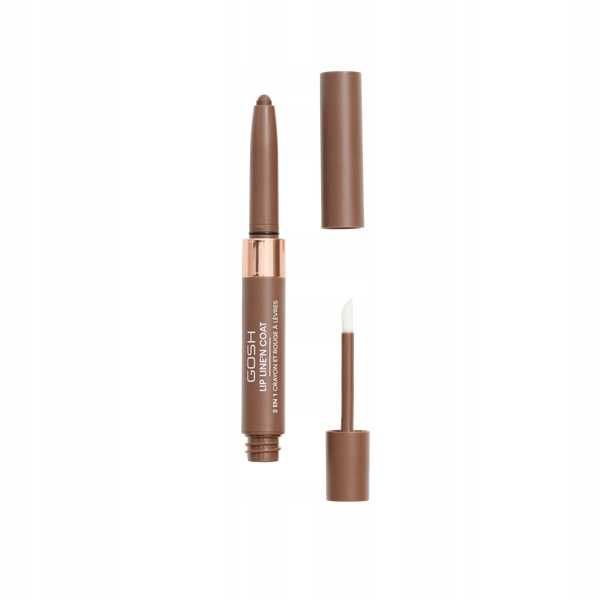 GOSH konturówka do ust i matowy top 2w1 005 Brown Sugar LIP LINE'N