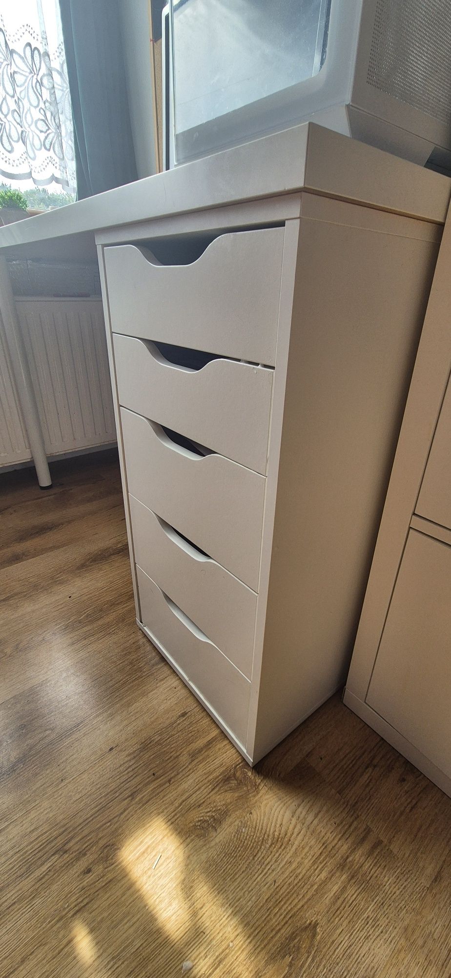 Biurko szkolne IKEA 120x60 z szufladami