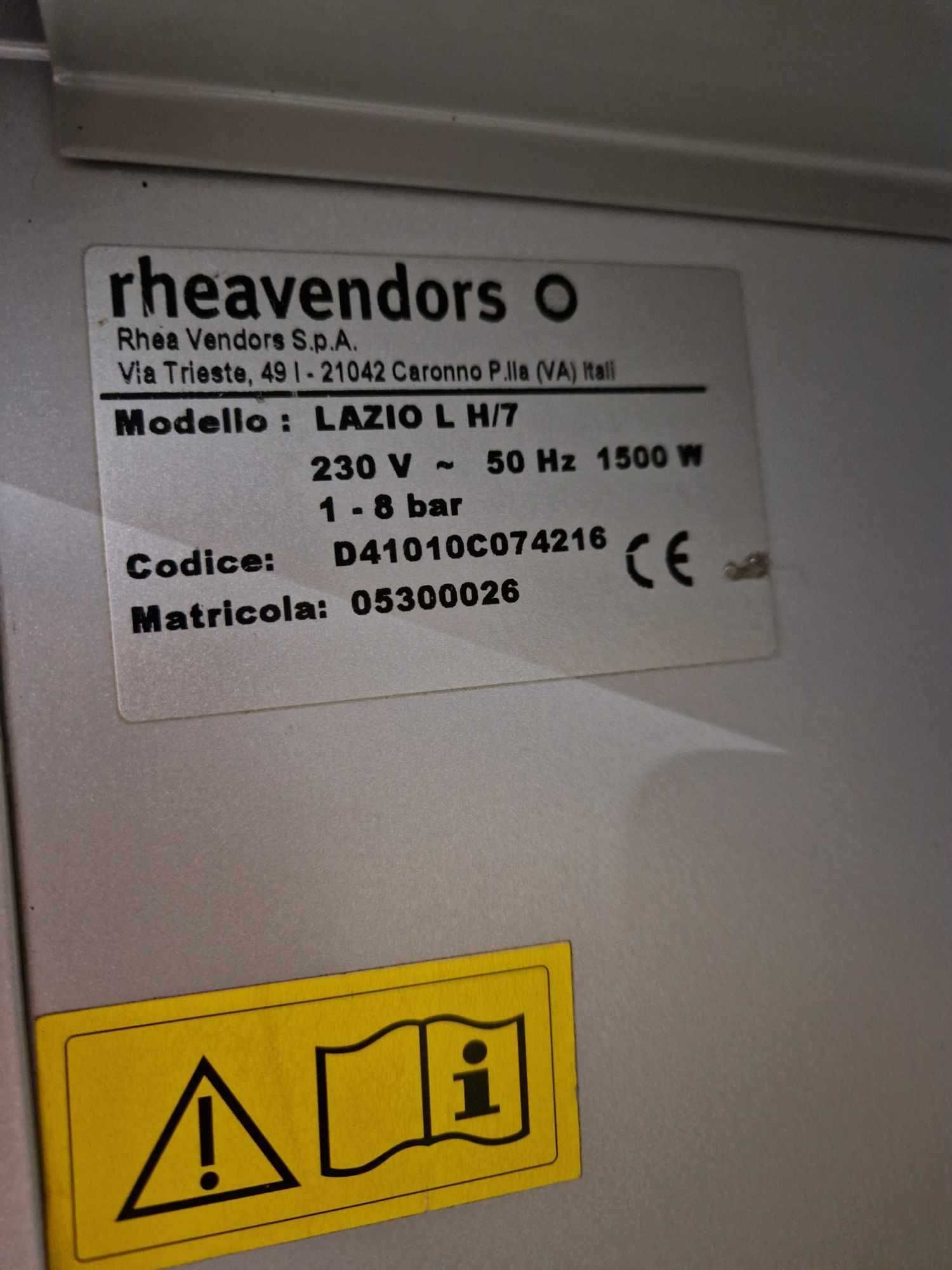 Automat Vending Kawomat Rheavendors Lazio