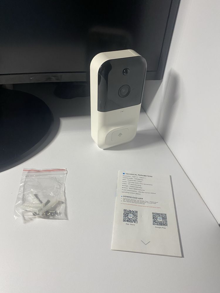 Бездротовий відеодомофон SMART DOORBELL X5
