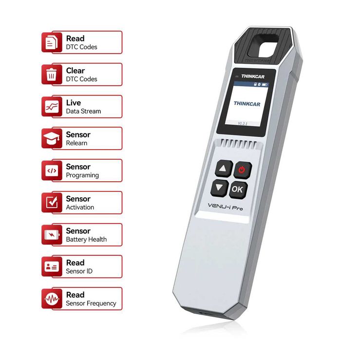ThinkCar THINKTPMS VENU iPro Programador Valvulas Pneus +4 TPMS (NOVO)