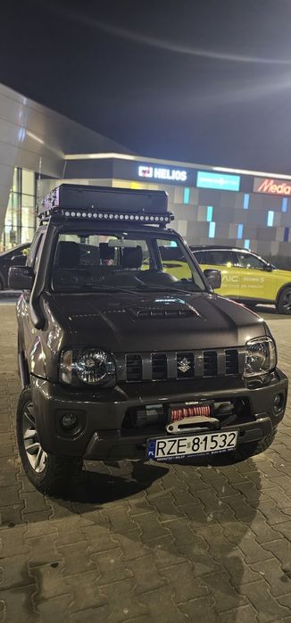 SUZUKI JIMNY Przeb 50K,FAKTURA,WYCIĄGARKA przód tył,LEDbar,Nawig,Kamer